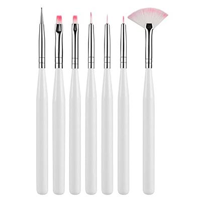 Nail Whitening Pencil 2-in-1 White Nail Pencil DIY Nail Art Manicure with Cuticle Pusher