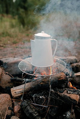 Enamel Cook Pot with Lid - Stansport