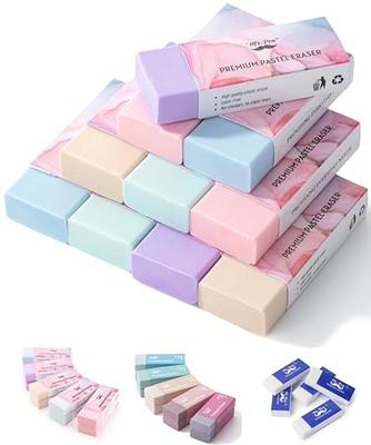 Erasers For Kids, 6 Pack, Eraser With Cover And Roller, School