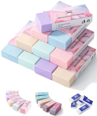 Mr. Pen Pink Pencil Erasers Large Pack of 12