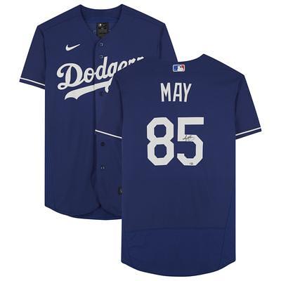 Dustin May Los Angeles Dodgers Autographed White Nike Replica Jersey