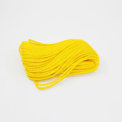 Blue Hawk 0.25-in Twisted Polypropylene Rope (By-the-Foot) Polyester in  Yellow