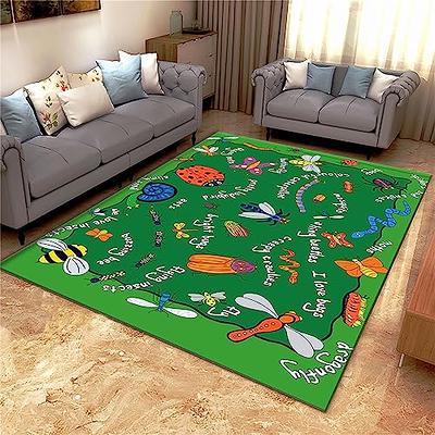 Kentaly Baby Play Mat Kids Rug for Playroom, Floor Mat for Toddlers,  Playtime Collection ABC, Numbers, Animals Educational Area Rugs for Kids  Room