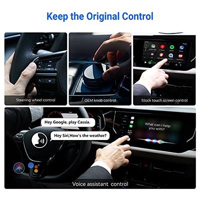 2-in-1 Android Auto/CarPlay Wireless Adapter U2-X Pro - Wireless CP/AA for  OEM Factory CarPlay Cars - 5GHz WiFi, Online Updates, Fast Connecting, Plug  & Play, No Delay - Yahoo Shopping
