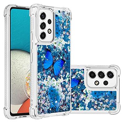 for Samsung A53 5G Case, Galaxy A53 5G Case and Screen Protector,  Shockproof Crystal Clear Slim Soft Silicone TPU Protective Phone Cover for  Samsung