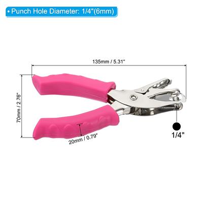 Single Hole Punch, 5/16inch 3/8inch Heavy Duty Hole Puncher