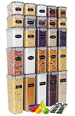 5 Pieces Airtight Food Storage Container Set - Pantry & Kitchen