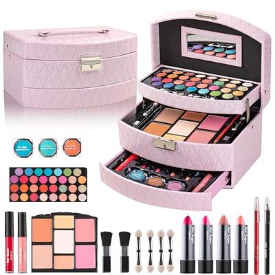 5D Makeup Practice Board Full Face,Professional Silicone Bionic Skin Makeup  Mannequin Face and Makeup Kit for Real Makeup Training New Year Gifts