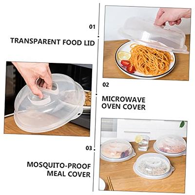 1pc Magnetic Microwave Cover For Food, Microwave Splatter Cover