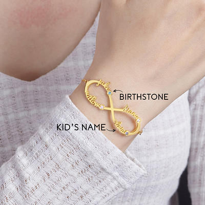 Personalized Baby Name Bracelet | Adjustable Child ID Bracelet