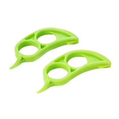 Finger Held Fruit Orange Citrut Lemon Peeler Opener Plastic Remover Opener  Kitchen Tool Gadget