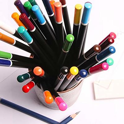 Artistik Colored Pencil Set - (47 Pieces) Vivid 3.5 mm Artist Grade Drawing & Sketching Colored Pencils for Adults Coloring Books, Wat