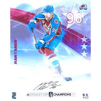 Gabriel Landeskog Colorado Avalanche Unsigned 2022 Stanley Cup Champions Raising Photograph