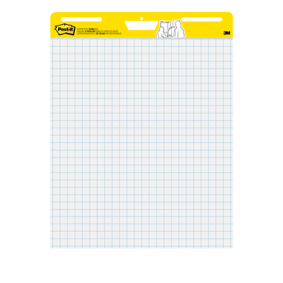 Post-it Super Sticky Easel Pad, 20 in x 23 in Sheets, 20 Sheets/Pad, 2 Pad/Pack, Great for Virtual Teachers and Students (566B-2PK), Medium
