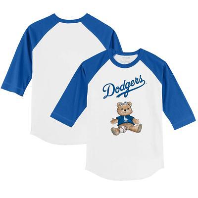 Lids Detroit Tigers Tiny Turnip Infant Dirt Ball Raglan 3/4 Sleeve T-Shirt  - White/Navy