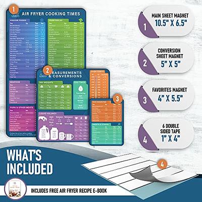 An Air Fryer Cooking Time Chart- Quick Reference Guide For Frying And  Cooking