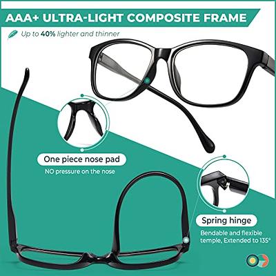 Stylish Blue Light Blocking Glasses for Women or Men - Ease