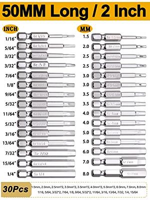 REXBETI 12 Piece Slotted Phillips Screwdriver Bit Set, 1/4 Inch Hex Shank  S2 Steel Magnetic 3 Inch Long Drill Bits (Slotted Set) - Yahoo Shopping