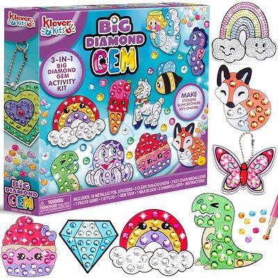 5D Diamond Painting Kits Diamond Art for Kids, 24pcs Diamond Painting Stickers