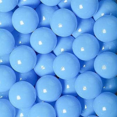 Honoson 100 Pieces Plastic Ball 2.16 Inch Crush Proof Ocean Balls Ball Play  Tent Pool Pit Reusable Plastic Play Balls for Kids Toddler Baby Indoor  Outdoor Playtime Fun (Macron Blue) - Yahoo Shopping