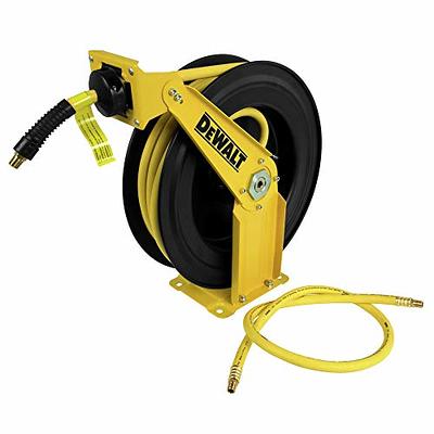 Flexzilla Manual Open Face Air Hose Reel, 3/8 in. x 100 ft., Heavy Duty,  Lightweight, Hybrid, ZillaGreen - L8560FZ - Yahoo Shopping