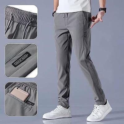 LELEBEAR Janenisa Men's Fast Dry Stretch Pants, Ice Silk Breathable Fast  Dry Stretch Sweatpants Comfort Soft (as1, Alpha, l, Regular, Regular, Light  Gray) - Yahoo Shopping