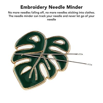 Magnetic Needle Minder 4pcs, Monstera Leaf Design Needle Minder Magnetic  Needle Keeper for Cross Stitch Embroidery Sewing Needlework Accessories -  Yahoo Shopping