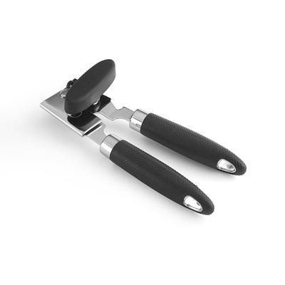 Mainstays 2 Ply Manual Can Opener with Integrated Bottle Opener, Black