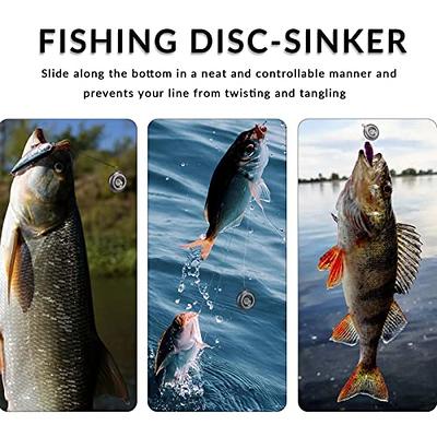 5pcs/10pcs Fishing Weight Sinker Fishing Coin Sinkers 1oz 2oz 3oz