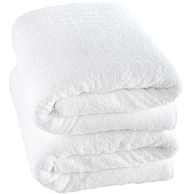 BELIZZI HOME 4 Pack Bath Towel Set 27x54, 100% Ring Spun Cotton, Ultra Soft  Highly Absorbent Machine Washable Hotel Spa Quality Bath Towels for Bathroom,  4 Bath Towels Lime Yellow 