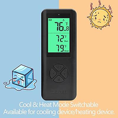 SENSTREE Temperature and Humidity Controller Outlet Plug-in Thermostat  Humidistat Reptile Humidity Controller Greenhouse Thermostat Dual Stage  Pre-Wired Electronic Temperature and Humidity Controller - Yahoo Shopping