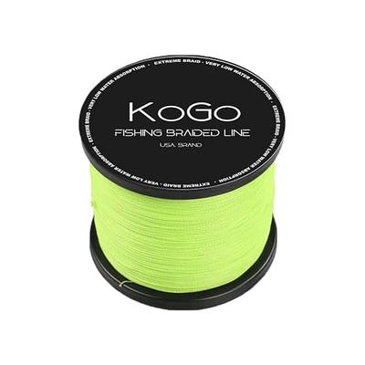 KoGo Extreme Braid Power Pro Fishing Line - Ultra-Strong 30 lb Fishing Line  Braid, High Strength, Low Line Memory. Fluorescent Green 30lb Fishing line  (0.28m) 1093 Yards - Yahoo Shopping