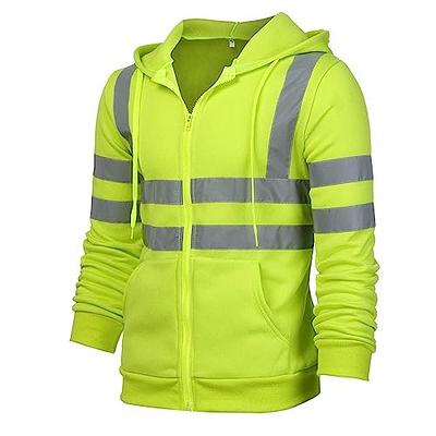 Kazsaifo High Visibility Jackets for Men Women Class 3 High Vis