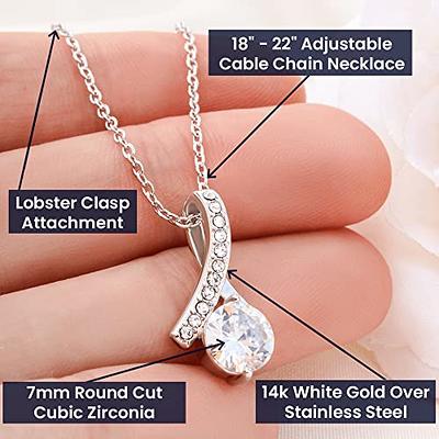  FG Family Gift Mall 10 Year Old Girl Birthday Gift Ideas,  Presents For Happy 10th Birthday, Cool Gifts For 10-year-old Girls, 10 yr  Old Girls Bday Jewelry Necklace with Message Card