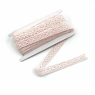 Cotton Twill Tape 3/8 Inch 10Yards Cotton Ribbon for Gift Wrapping Pink