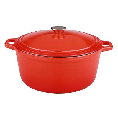 Crock Pot Artisan 7 Quart Enameled Cast Iron Dutch Oven Oval-JCPenney,  Color: Gray