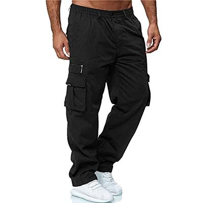  CGGMVCG Womens Cargo Sweatpants Casual Elastic High