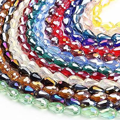 Acrylic Drop Bead Clear Beads for Jewelry Making Transparent 15mm 40pcs