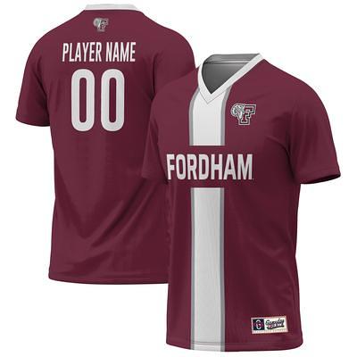 Men's ProSphere White Fordham Rams NIL Pick-A-Player Football Jersey Size: Small