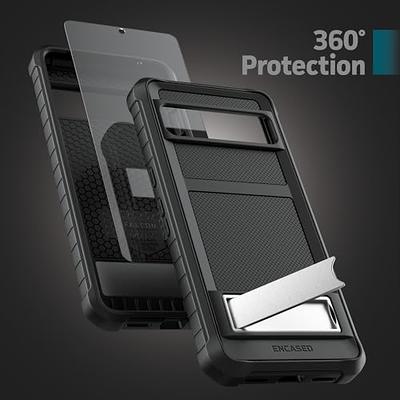 Encased Falcon Designed for Google Pixel 8 Pro Case with with Stand and  Tempered Glass Screen Protector, Protective Heavy Duty Phone Case with  Kickstand (Black) - Yahoo Shopping