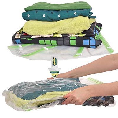 Vacuum Travel Storage Bags Clothing Bags 60x40 cm 10 pcs