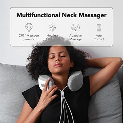 Breo iNeck3 Pro Electric Neck Massager, Shiatsu Massage Pillow with Heat,  Deep Tissue Kneading & APP Control, Small & Lightweight, Good for Travel,  Home & Office Relaxation, Ideal Gift Choice - Yahoo