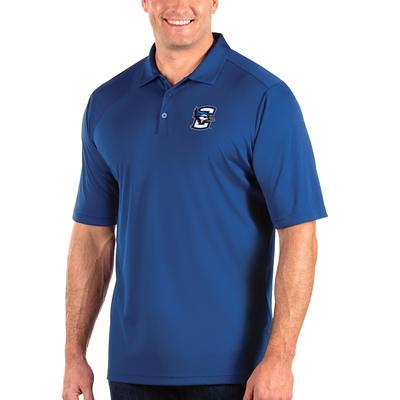 Women's Antigua Charcoal Creighton Bluejays Legacy Pique Polo