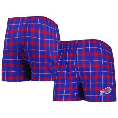 New Era Bills Cityarch Blue and Red Stripe Shorts