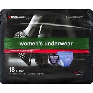 Always Discreet Adult Incontinence Underwear for Women, XL, 26