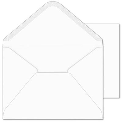 ASSTAONO-Kraft Envelopes,100 Pack 5x7 Invitation Envelopes,A7