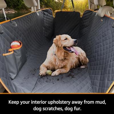 iBuddy Dog Seat Covers for Trucks 100% Waterproof Dog Hammock for Truck  Back Seat Durable X-Large Dog Seat Cover Against Dirt and Dog Fur Machine