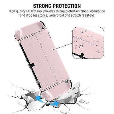  RHOTALL Transparent Case for Nintendo Switch OLED, Clear  Dockable Shell Compatible with Switch OLED and Joycon Controller, Comfort  Grip Case with Shock-Absorption and Anti-Scratch Design : Video Games