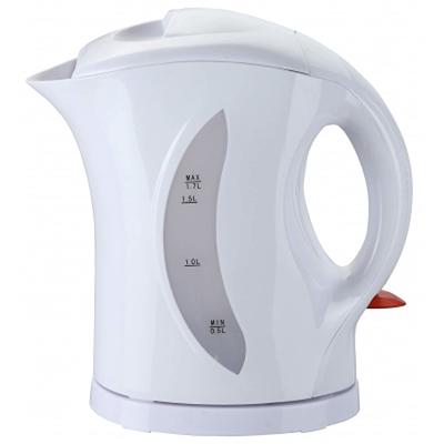 Elite White 5-Cup Corded Electric Kettle in the Water Boilers & Kettles  department at