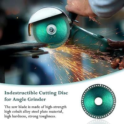 5Packs Indestructible Disc for Grinder, Upgrade Indestructible Disc 2.0 -  Cut Everything in Seconds, 4 Inch Ultra-Thin Saw Blade Diamond Cutting